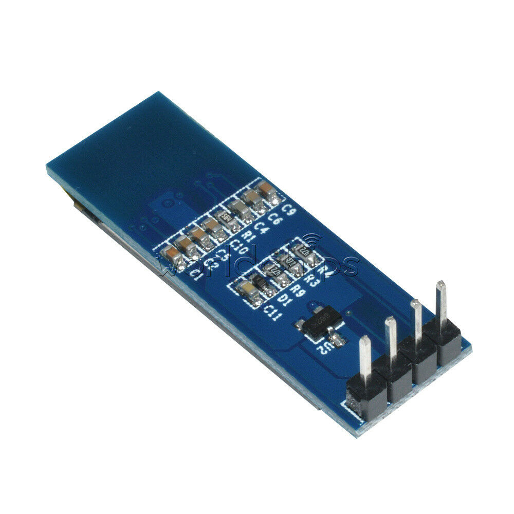 Blue IIC I2C 0.91'' 128x32 OLED LCD Display DIY Module 3.3V/5V For PIC Arduino