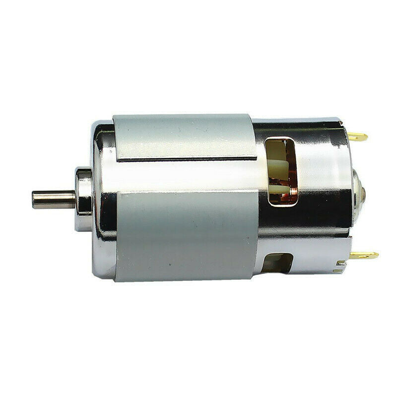 Large Torque High Power RS775 DC 6V-24V 3500-8300RPM Motor Ball Bearing
