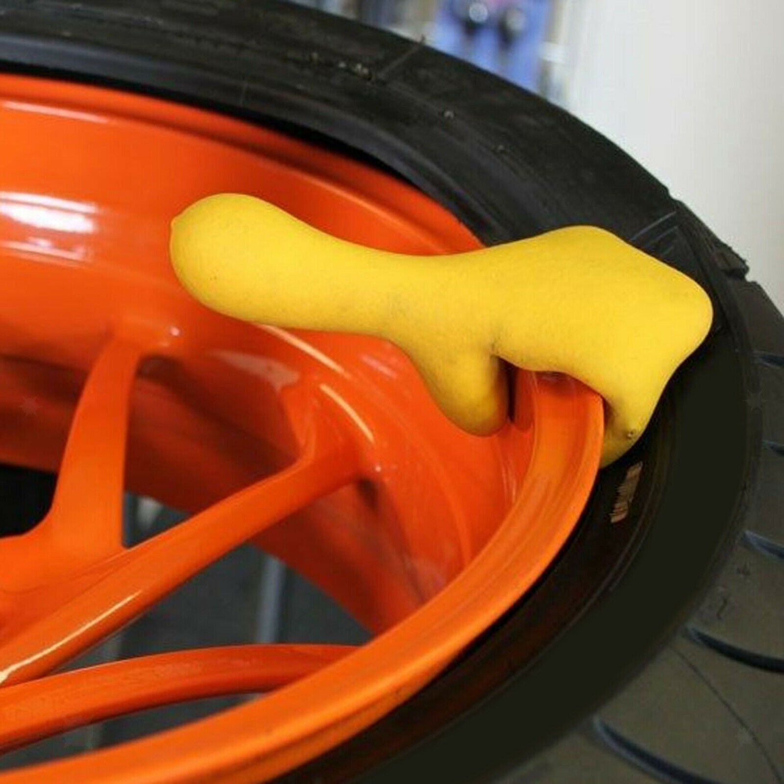 Iron Yellow Tire Changer Mounting Tool for Car Motorcycle Off-Road Tires