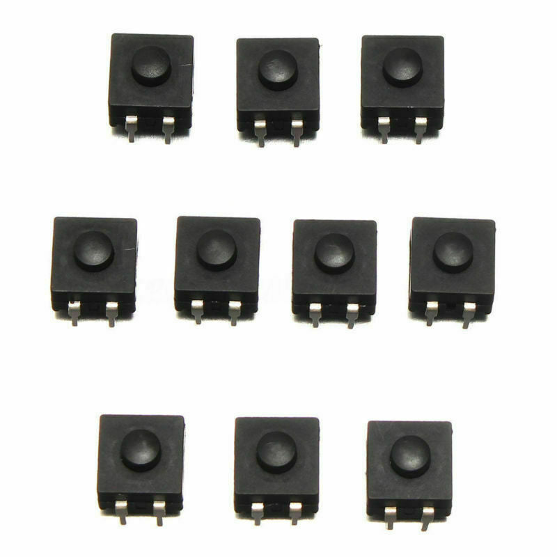 20PCS 2-Pin DIP PCB Mini Latching Tactile Tact Push Button Switch 12x12x9mm