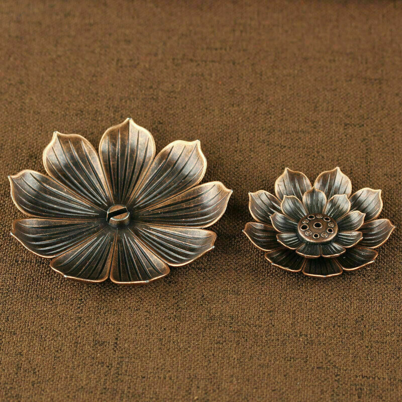 Incense Stick Holder Round Plate Buddhism Insense Ash Catcher Joss Cone I.l8