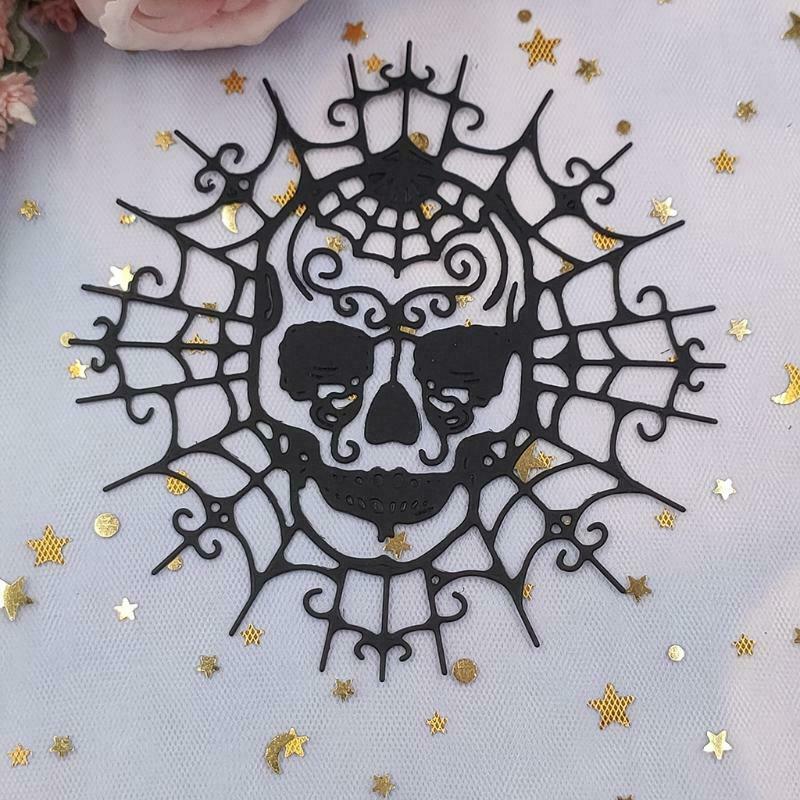 DIY Spider Skeleton Cutting Dies Set for Cards Scrapbooking Stamps Album Card