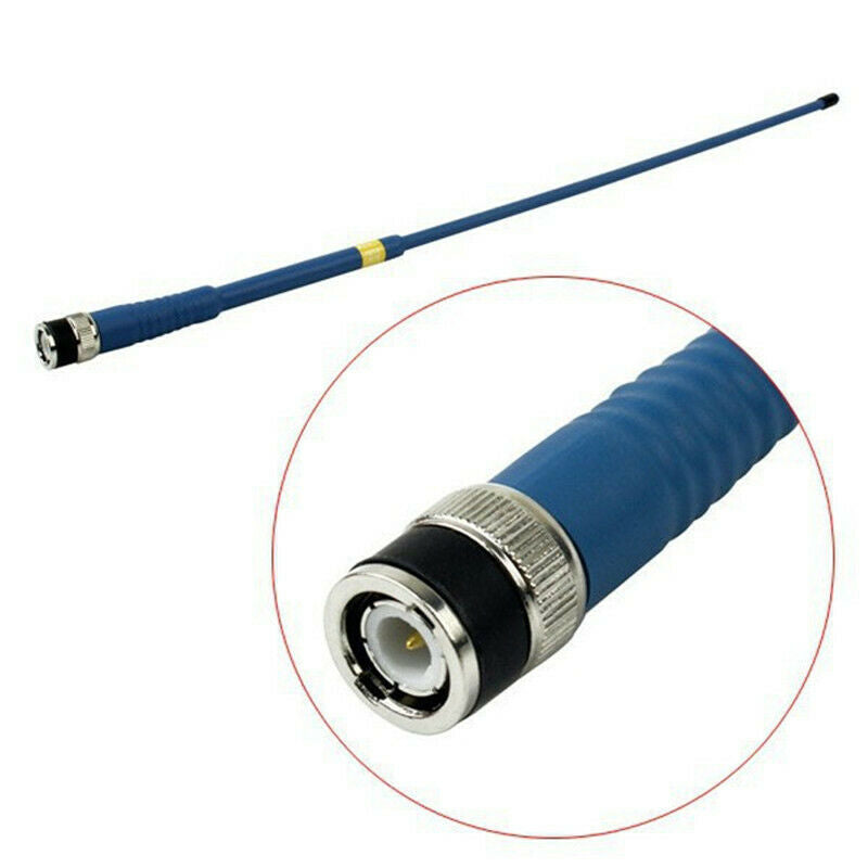 Blue High Gain FP-405 144/430Mhz BNC Dual Band antenna for ICOM BAOFENG TYT HYT