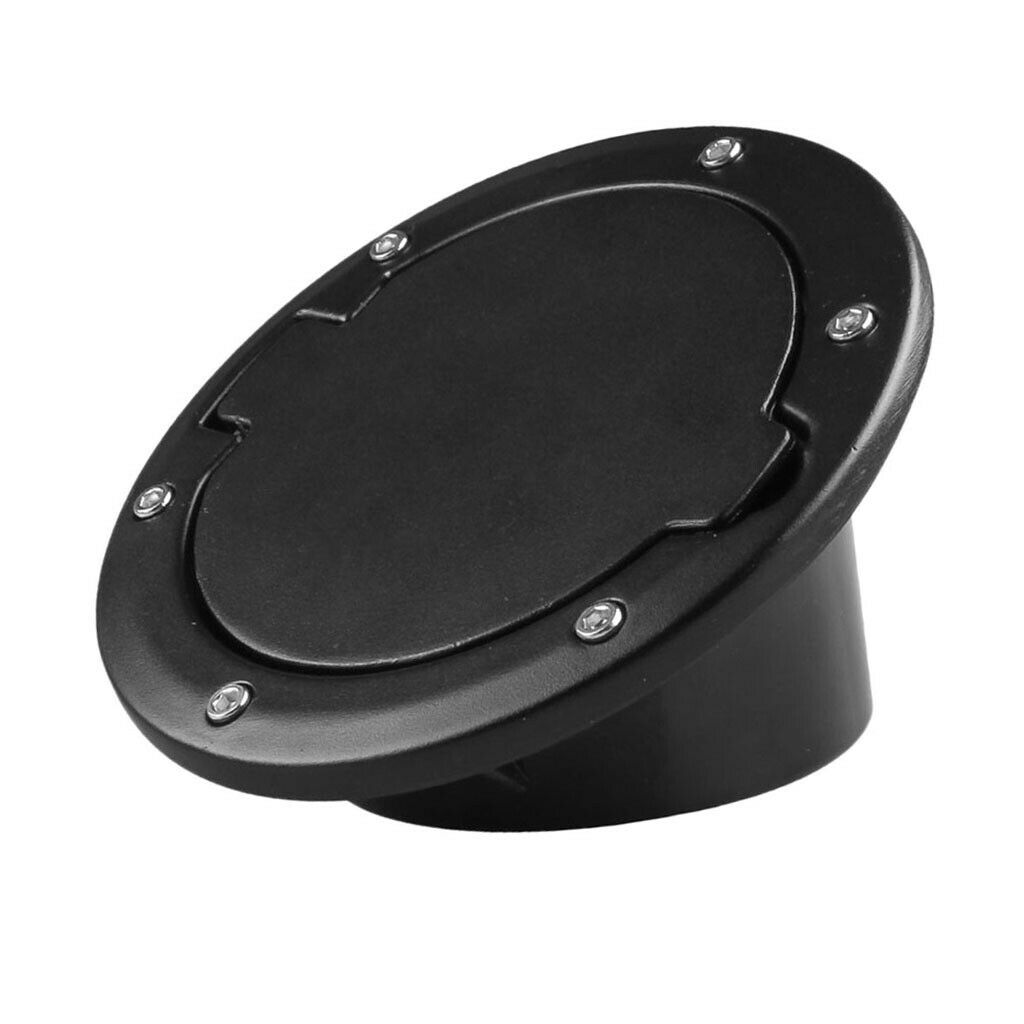 Black Gas Tank Cap Cover Accessories for Jeep Wrangler JK 2/4 Door 07-18