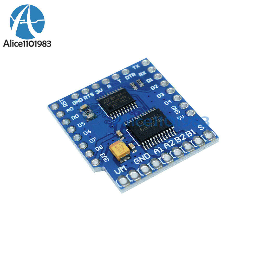 WeMos D1 mini I2C Dual Motor Driver Shield Driver Module TB6612FNG DIY
