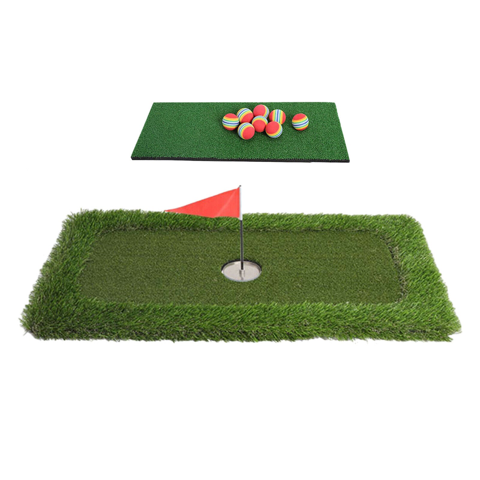 Floating Golf Putting Mat Practice Green Training Aid Swimming Pool Water