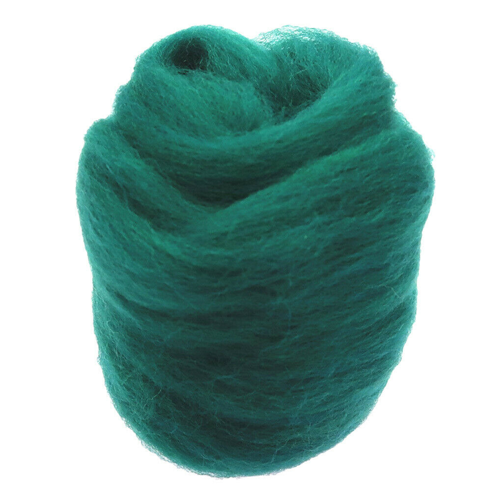 30g Wool Top Roving for  Felting Hand Spinning Materials Needlecrafts