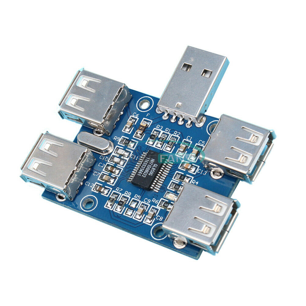 5V USB 4-Female USB2.0 Hub Concentrator HUB Precise USB Expansion Module