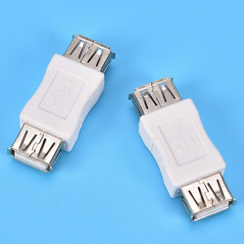 1Pcs Usb 2.0 Type A Female To Female Adapter Coupler Gender Changer ConnectoY1