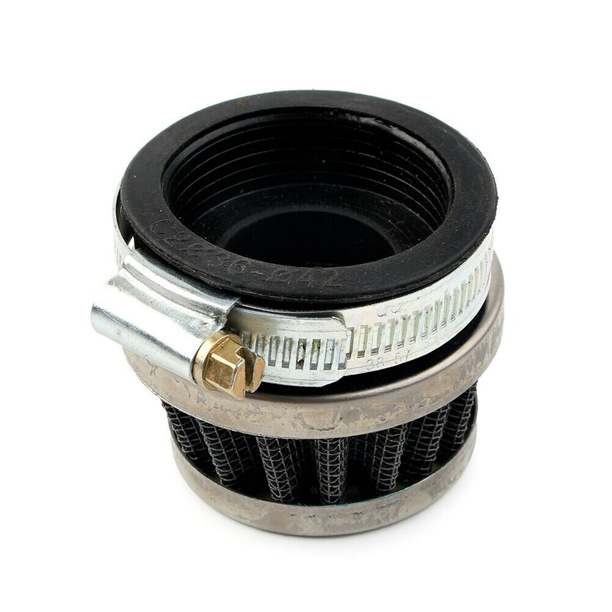 Motorcycle42mm Air Filter Cleaner For ATV Go Kart Pit Dirt Bike GY6 150cc-250cc