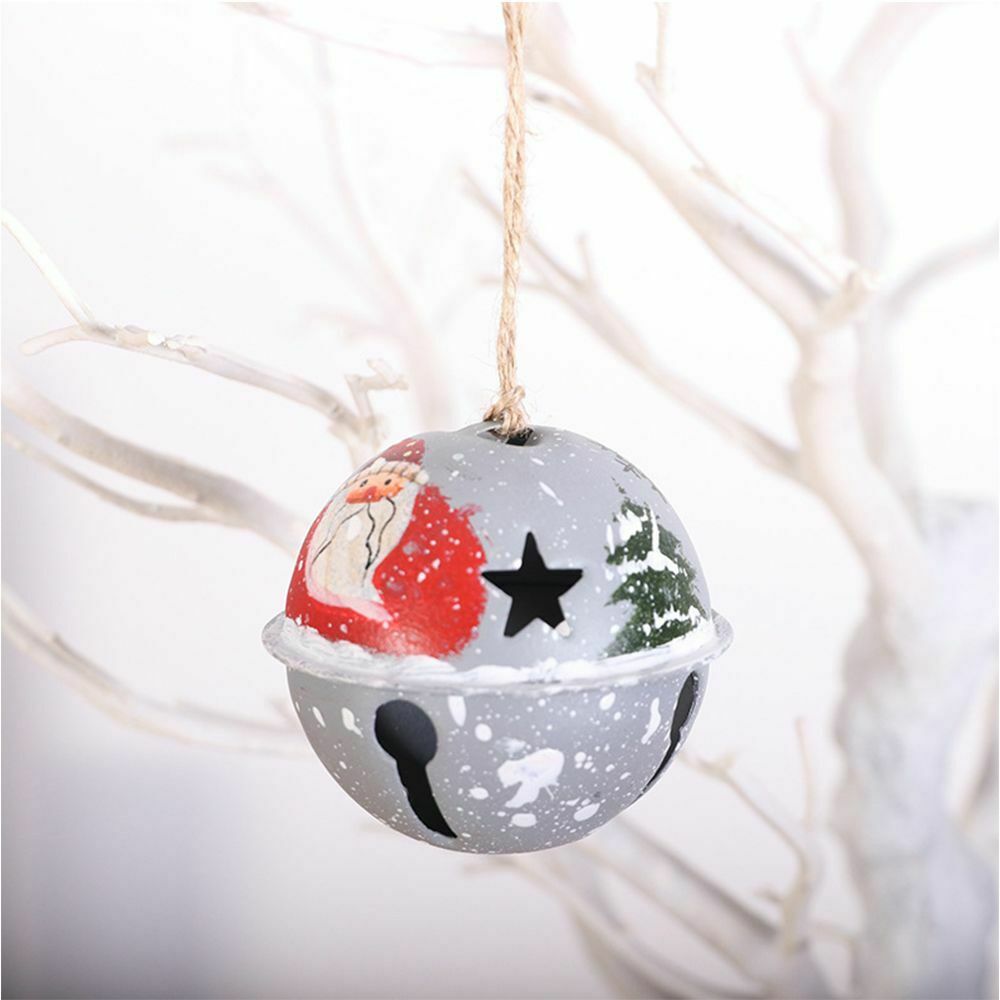 Decoration Santa Ball Snowman Santa Ornaments Jingle Bell Bells Pendant