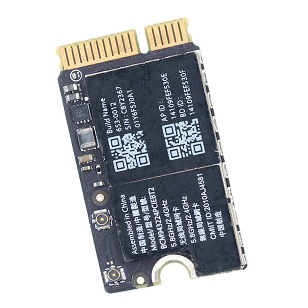 Wireless  /5Ghz Bluetooth4.0 Wifi WLAN Card For Macbook Air A1369 A1465