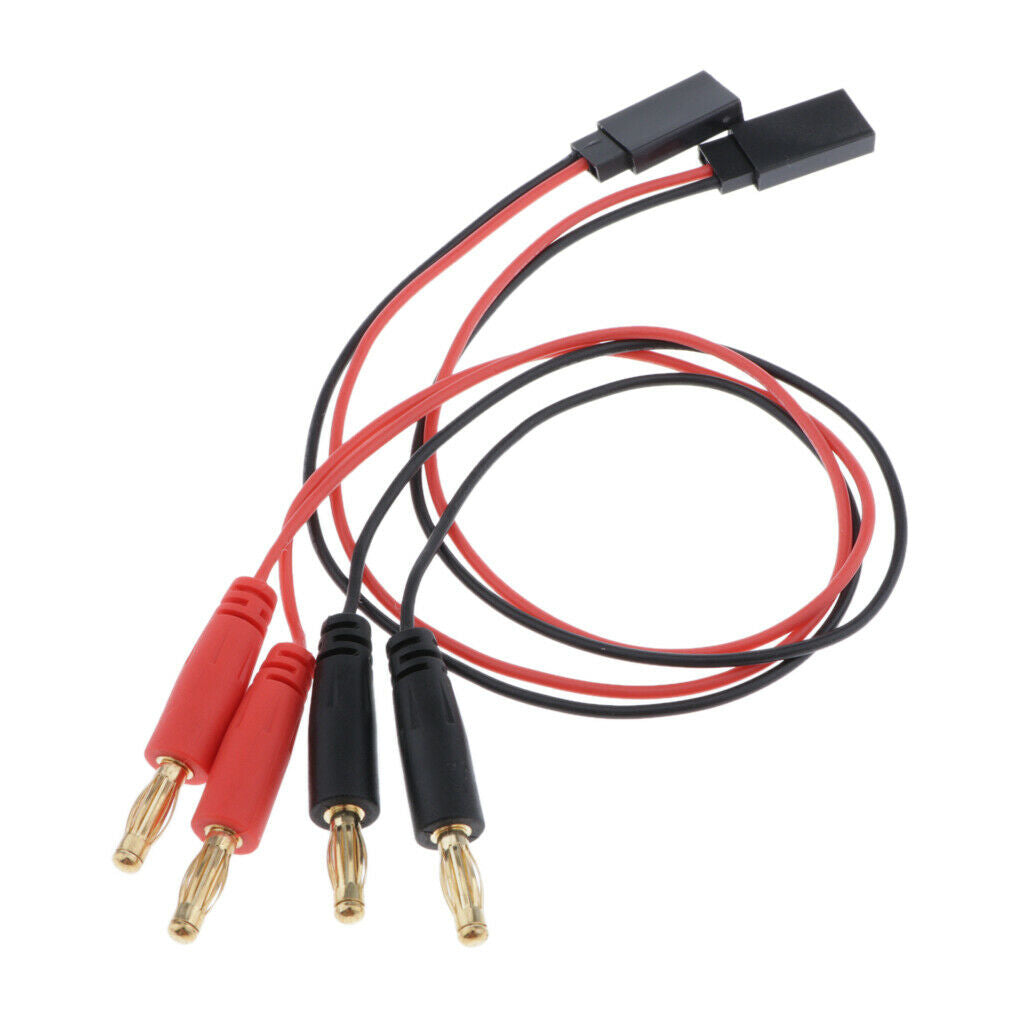 Lots 2 4mm Banana Plug  For Futaba RC Female Head Cable 22AWG Wire Line