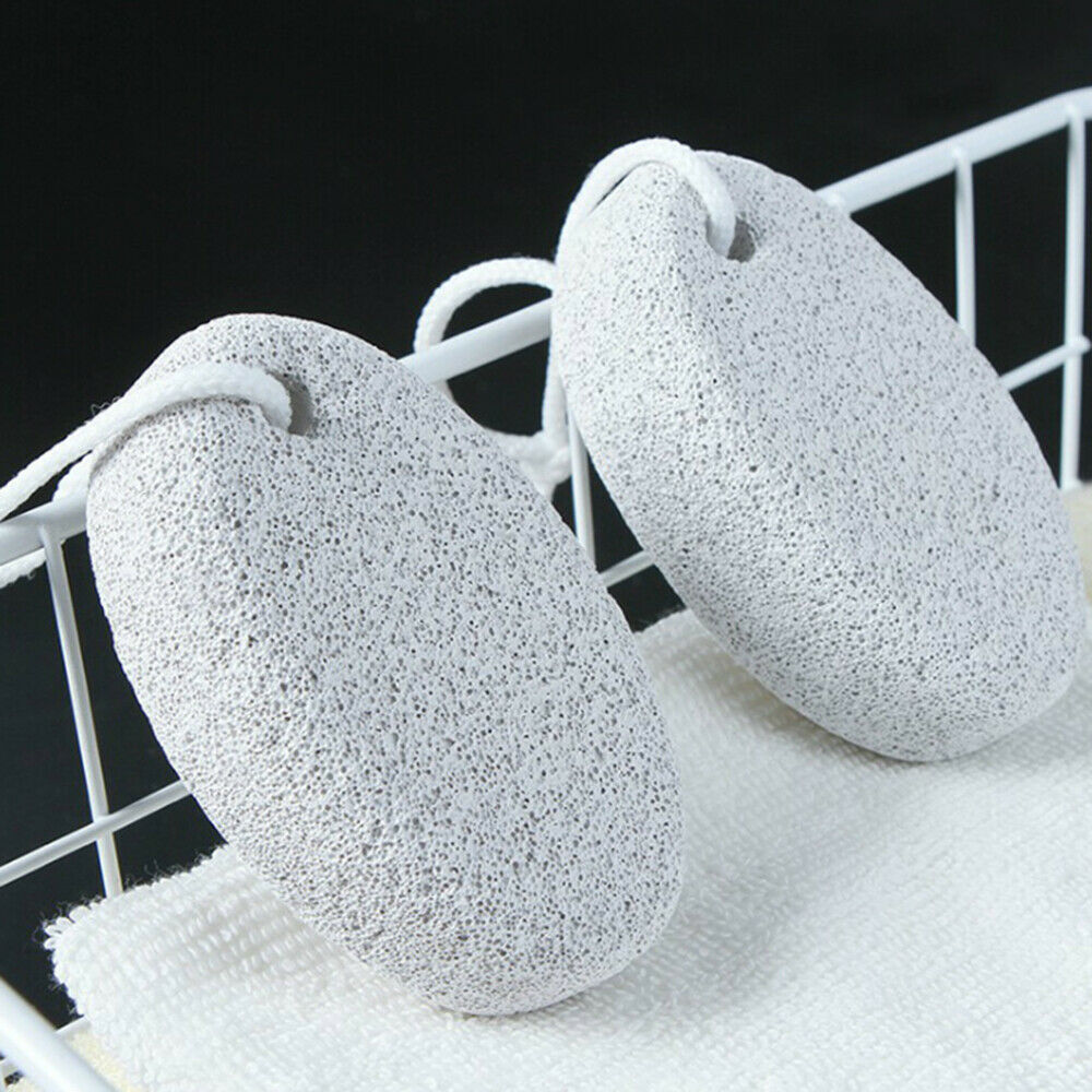 2Pc Natural Pumice Stone Foot Stone Clean Skin Grinding Callus Foot Care Massage
