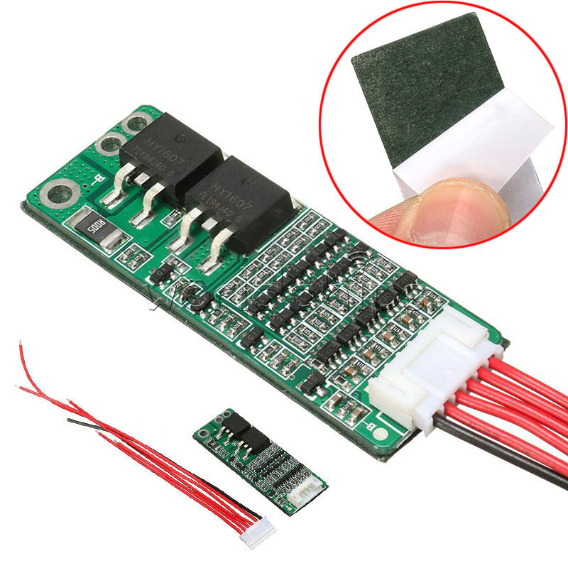 5S Lithium Battery 21V 18V 15A Protection PCB Board & Wires Li-ion Battery Cell