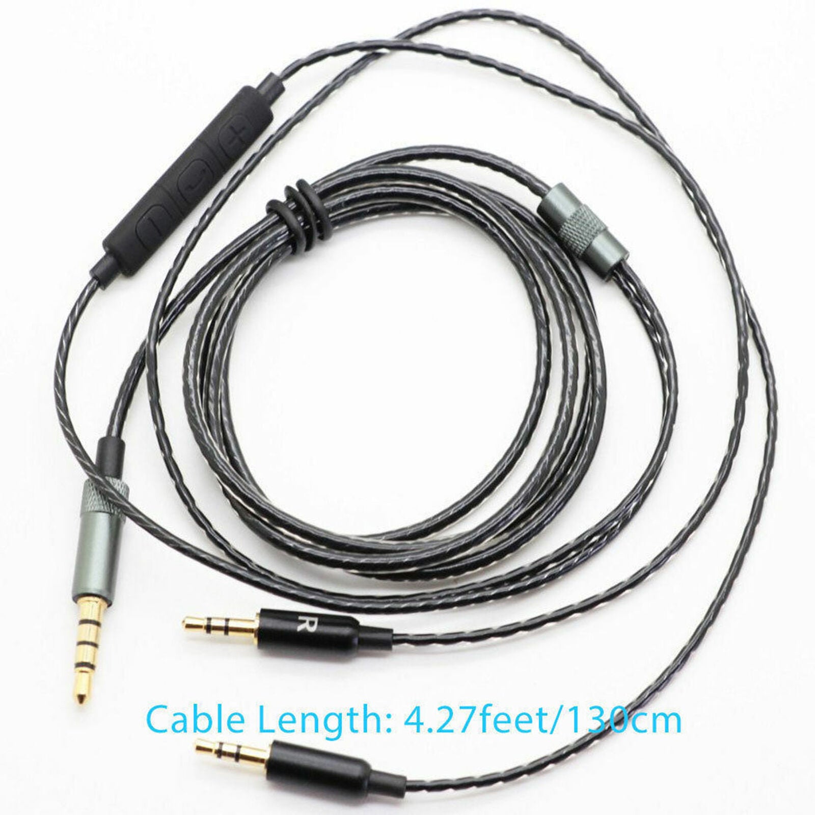 Replacement For Sol Republic Master Tracks Mic Cable HD V8 V10 12 X3 Headphone