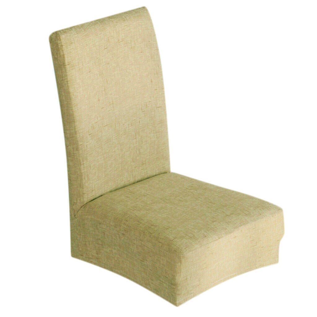 2 Pieces Removable Dining Room Chair Slipcovers Sets Stretch Furniture Protector