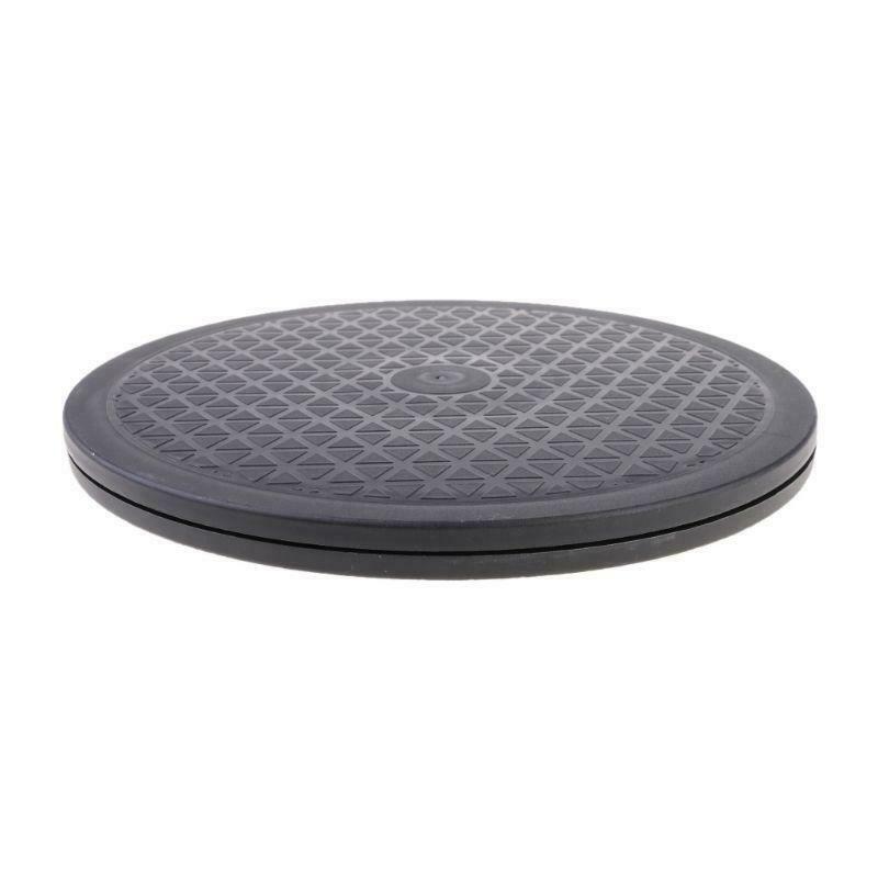 10" Round Bonsai Turntable Rotating Plate Wheel Revolving Home Kitchen Display
