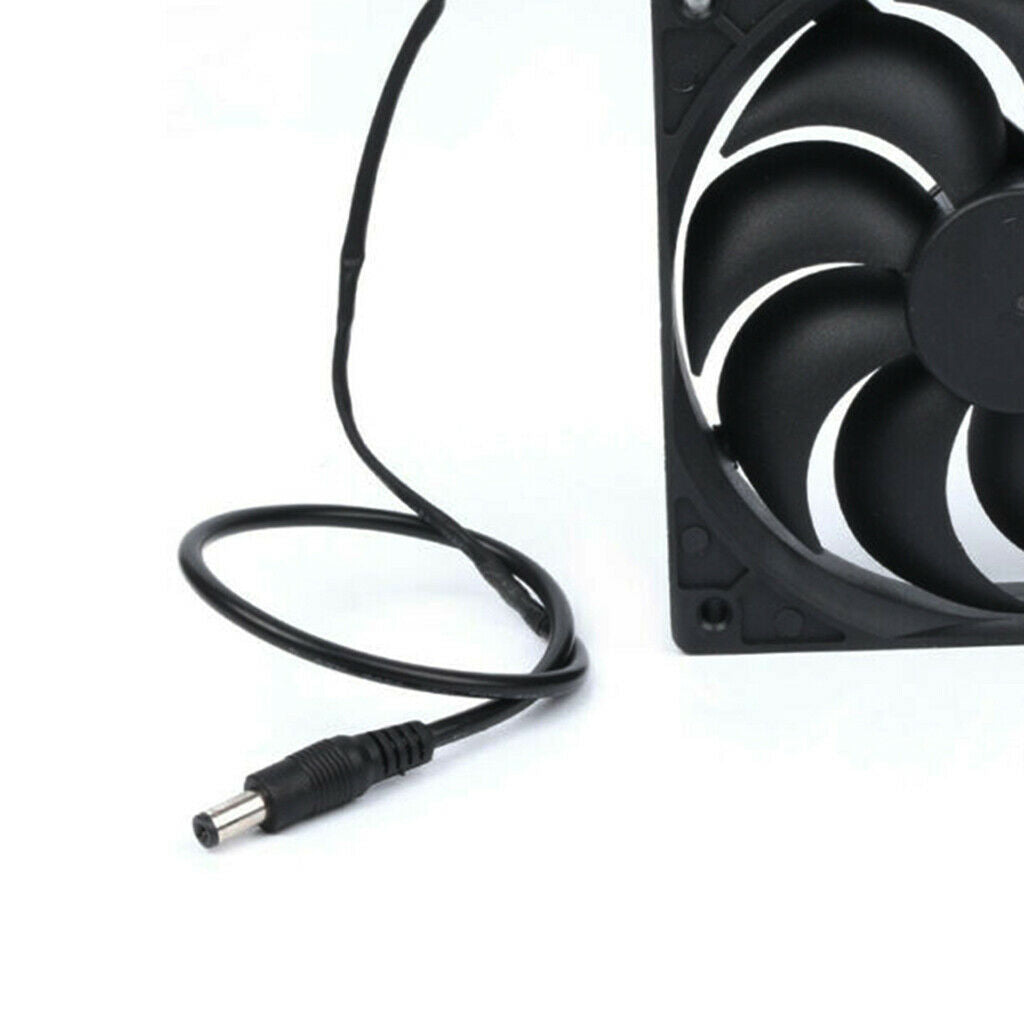 20W 12V Mini Solar Panel Powered Exhaust Fan USB Ventilator Black Outdoor