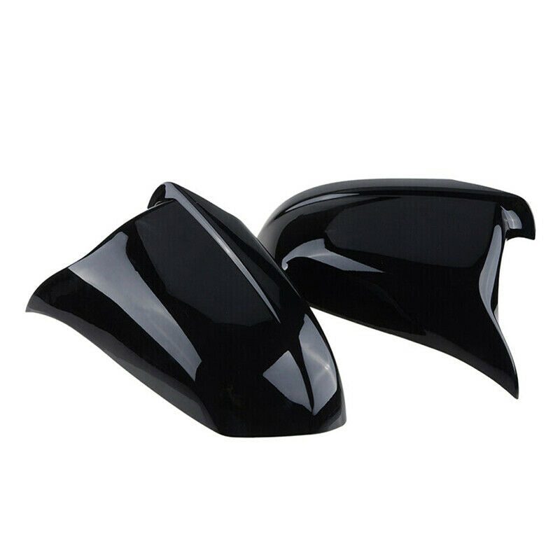 Rearview Mirror Cover Glossy Black For BMW 5-Series F10 520i 528i 530i 2010-13
