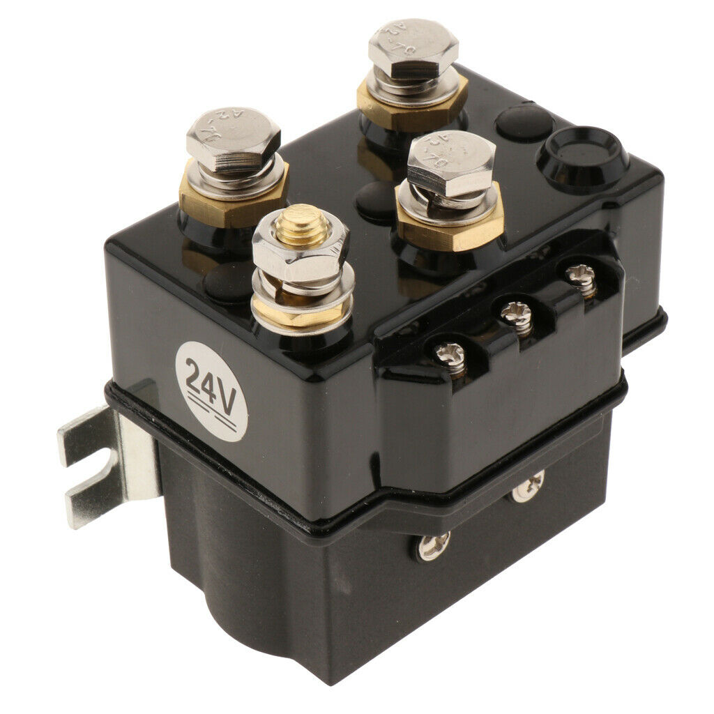 5000lb 12000lb Contactor Solenoid Winch Relay for ATV UTV Truck 24V 500A