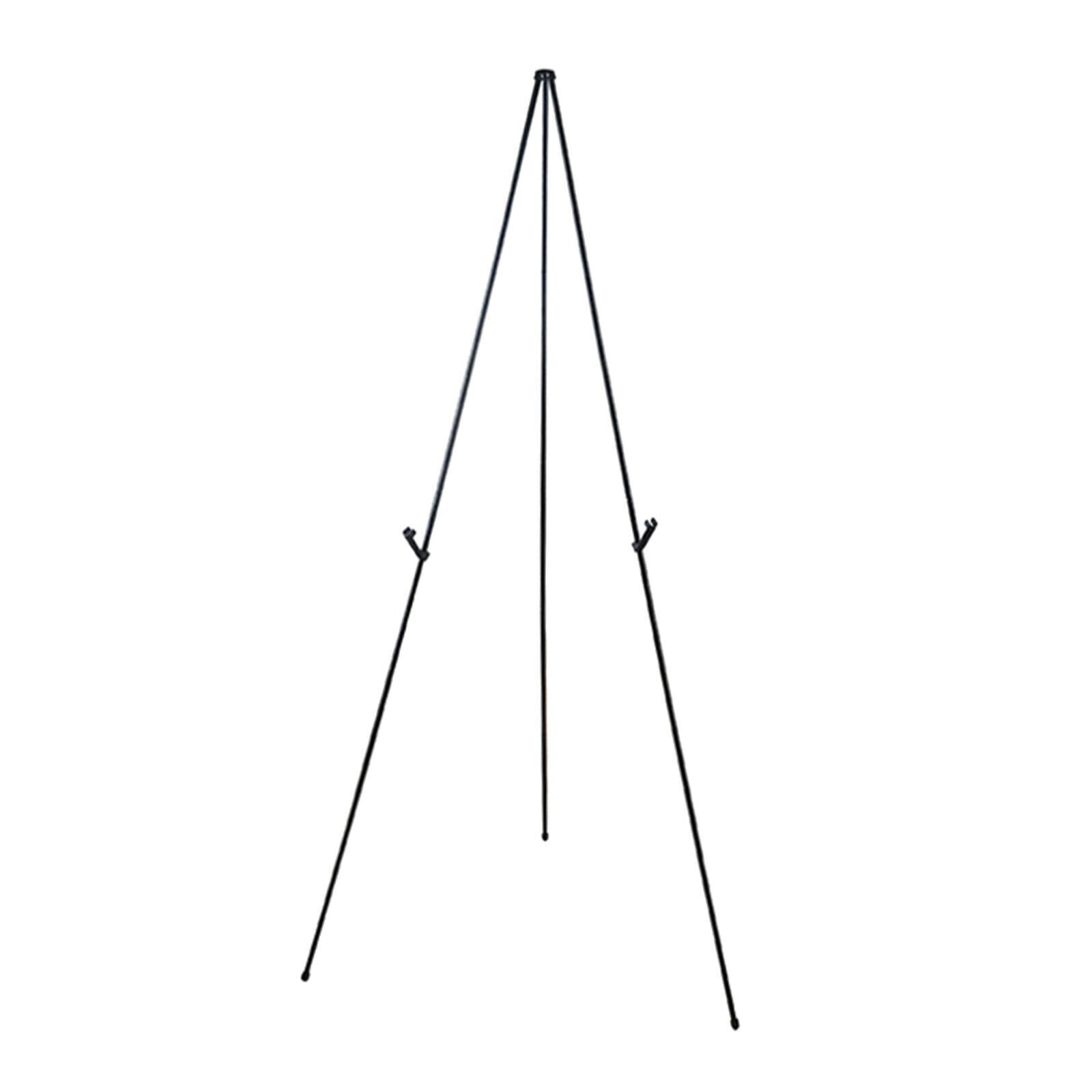 Floor Folding Easel Adjustale Tripod Display Stand Portable Art Supplies