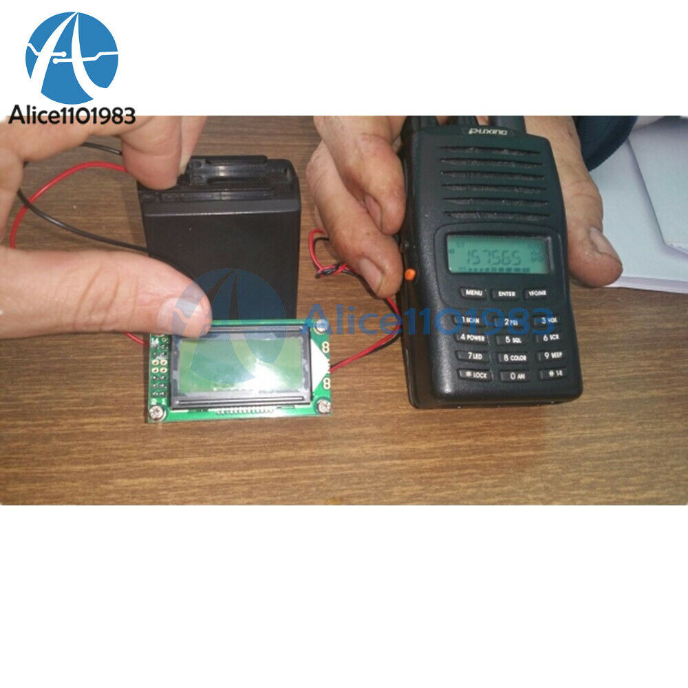 2PCS 1MHz -1.1GHz LED Frequency Counter Tester For Ham Radio PLJ-0802-F