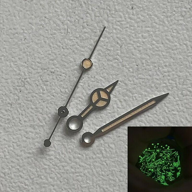 Watch Accessories Three-Hands Luminous Needles Pointer for NH35 NH36 Movemen SJ