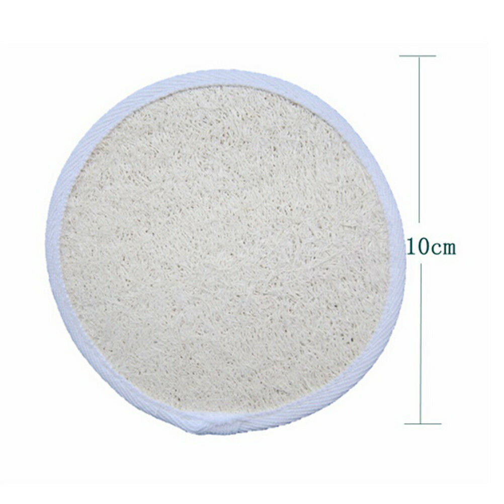 Natural Loofah Luffa Loofa Facial Body Pad Sponge Cleanser Scrubber Brus.l8