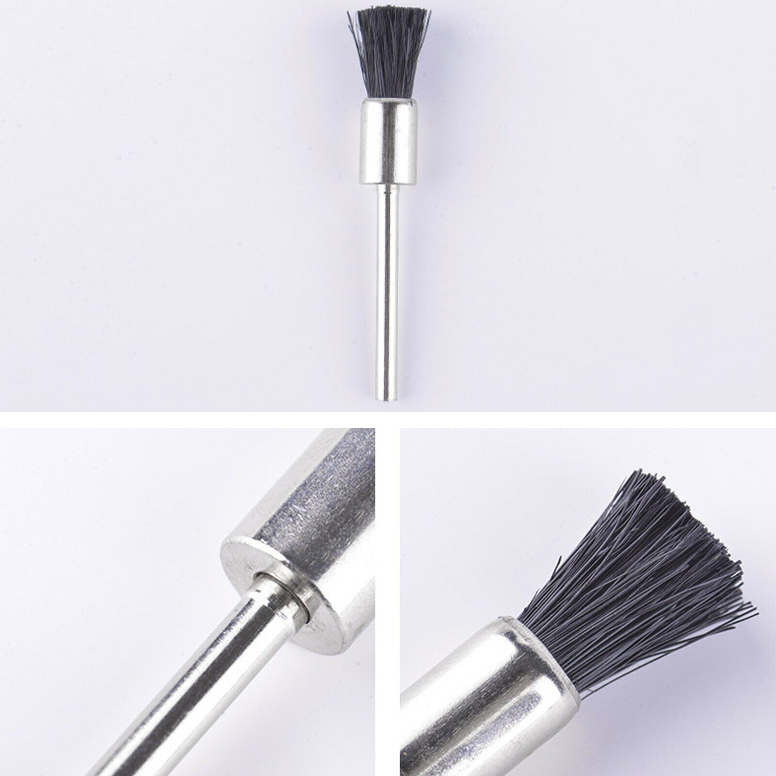 45pcs Pig Bristles Wire Wheel Polishing Mix Brush Set for Dremel Rotary Tool Kit