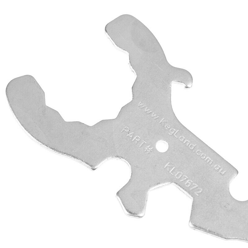 Stainless Spanner Wrench Kits For Keg Homebrew Taproom Draft Beer Tower F.l8