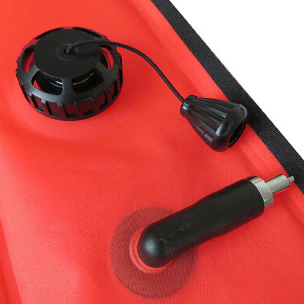 Scuba Diving SMB Surface Marker Buoy Safety Sausage Tube Inflator Nozzle SMB