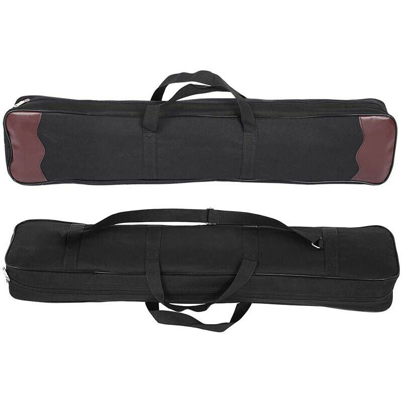 32" Archery Takedown Recurve Bow Bag Case Shoulder Carrier Holder Cover Quiver