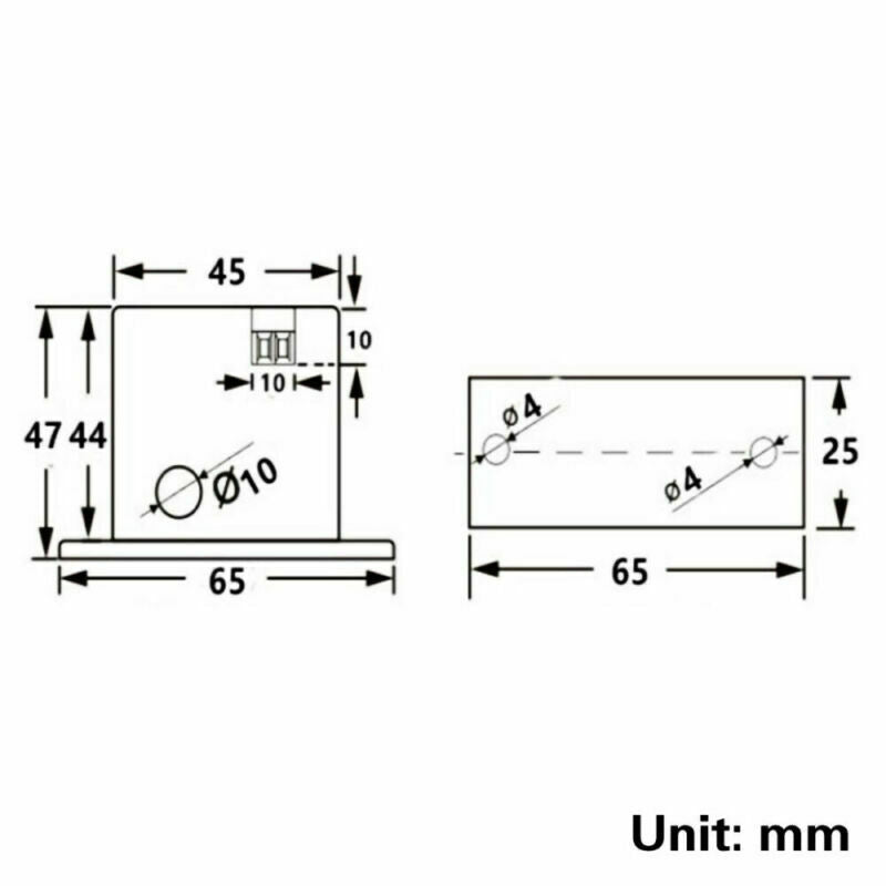 Adjustable Normally Open Current Sensing Switch AC 0.2-30A SZC23-NO-AL-CH IP30