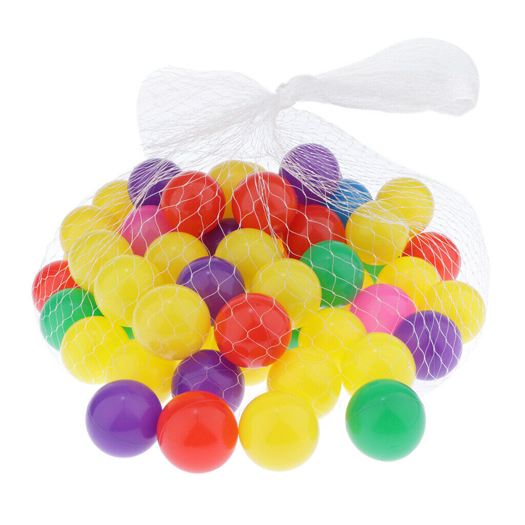 200 lot Mini Ocean Ball Plastic Swim Ball Outdoor Funny Kids Swim Pool