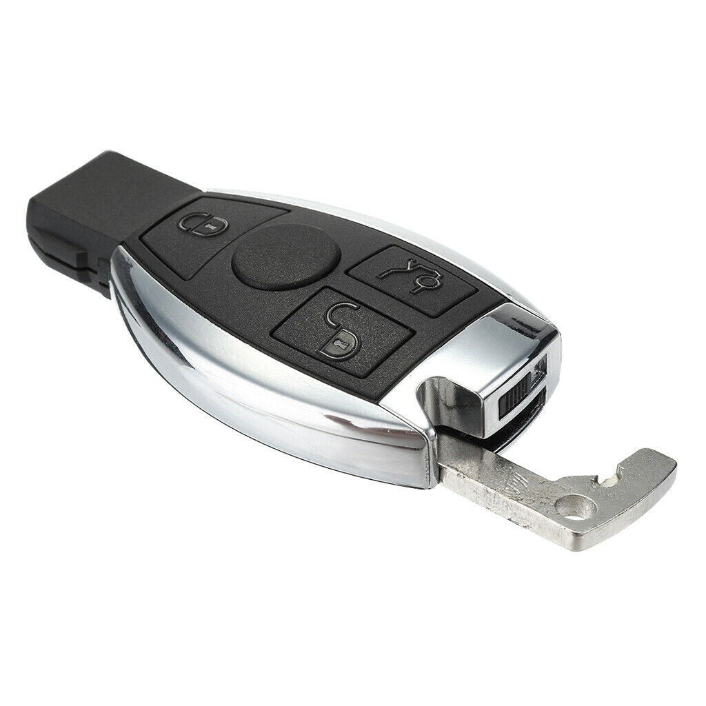 3 Button Smart Remote Key Fob Remote Covers Case 433MHz For Mercedes-