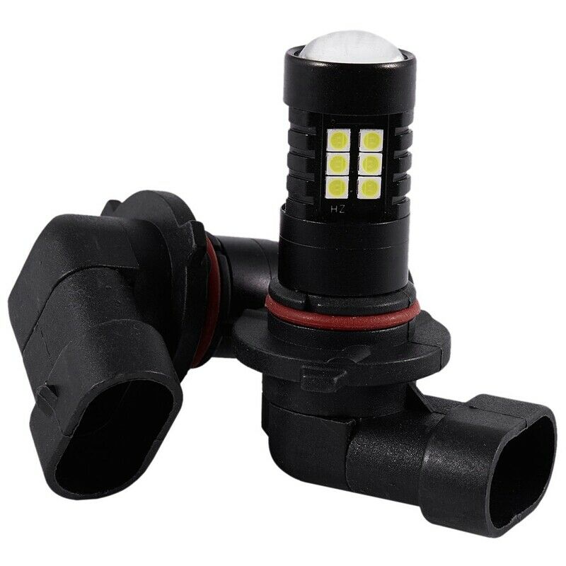 2Pcs Led HB3 9005 Fog Light Bulb 1200lm 6000K White Car Daytime Running Lamp AB1