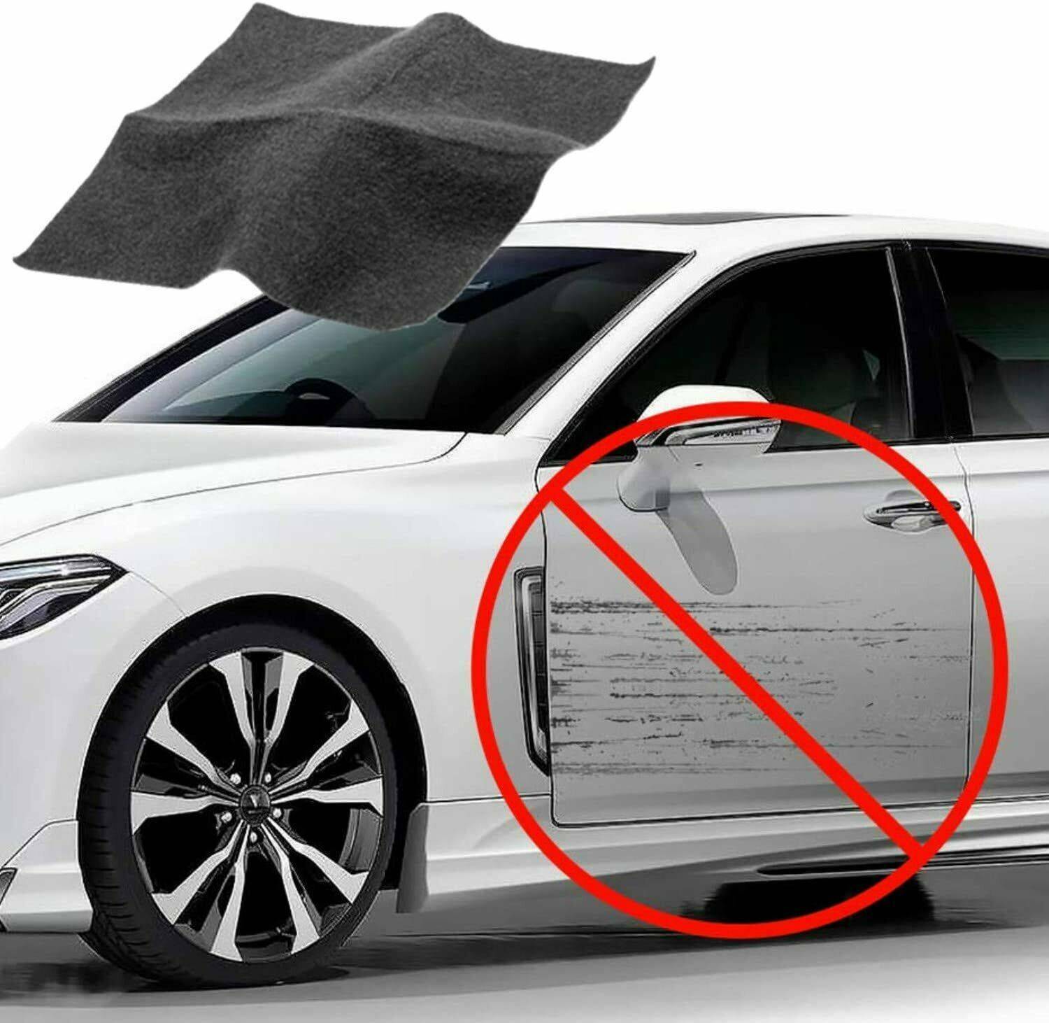 Magic Car Scratch Remover Nano Polish Cloth &Paint Scuffs Body Compound Paste US