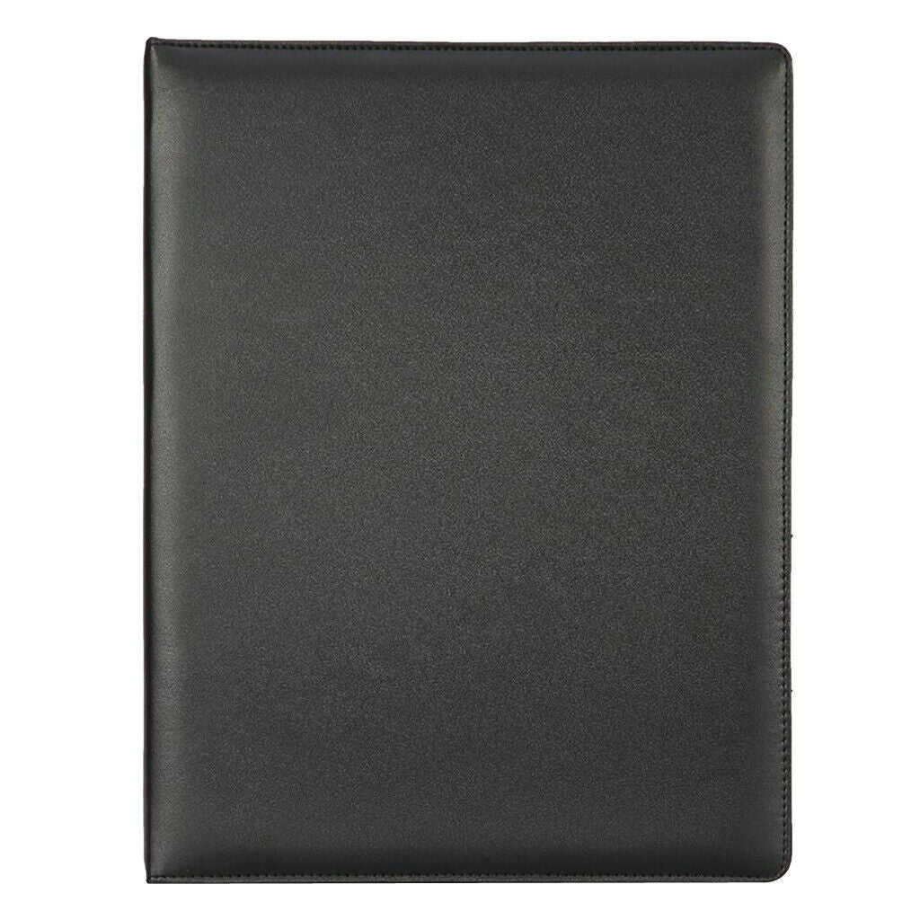 Storage Clipboard Folder Menu Cover Writing Pad Black