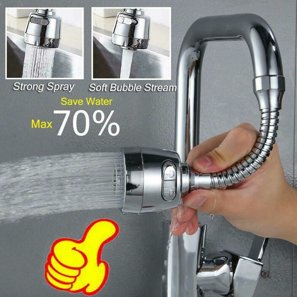 Moveable Kitchen Tap Head Universal 360 Rotatable Faucet Water Spray Filter *1