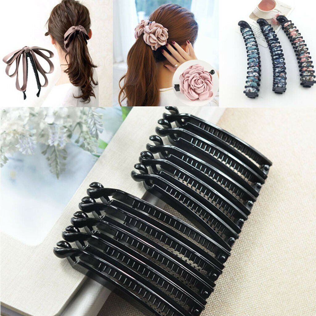 10x 10cm 8cm Korean Square Banana Hair Clips Hairpin DIY Hair Accessories