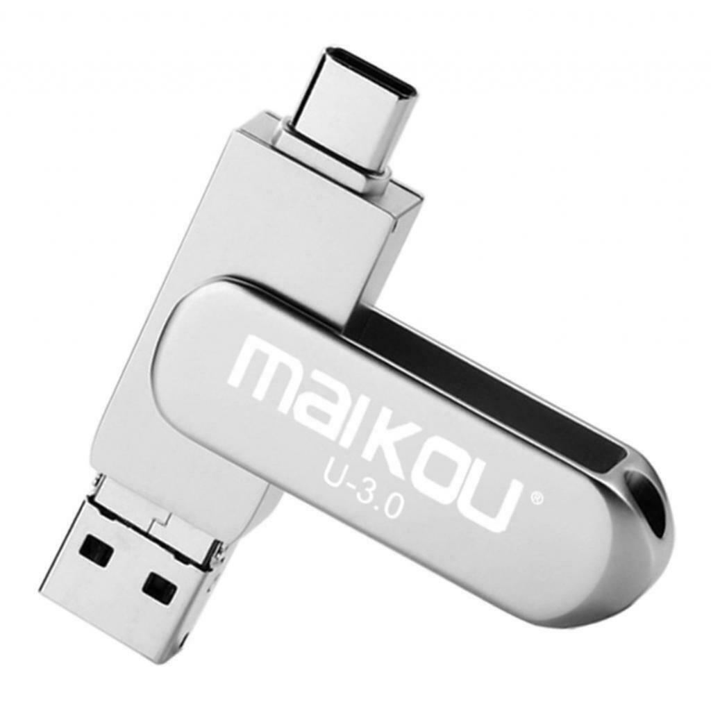 32GB Ultra Fit USB Type C Flash Drive Case with Keychain, Lightweight And
