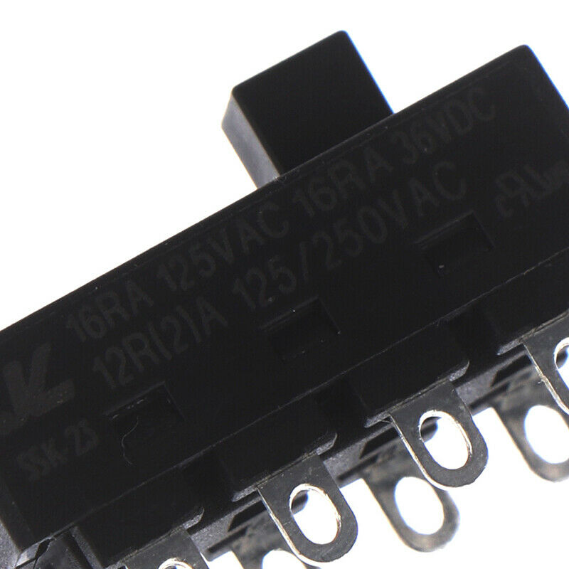 2pcs 12A 250V 3 Position 8 Pin Toggle Slide Switch LQ-103H Hair Dryer Swi.l8