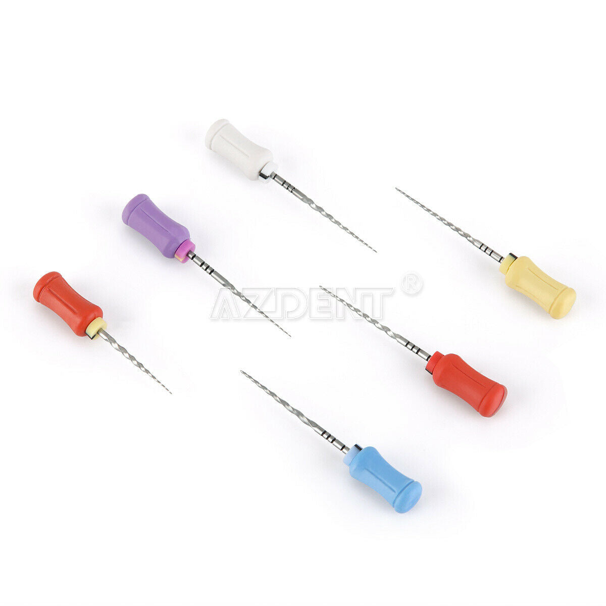 10X AZDENT Dental Endodontics NiTi Super Rotary File Hand Use SX-F3 25mm
