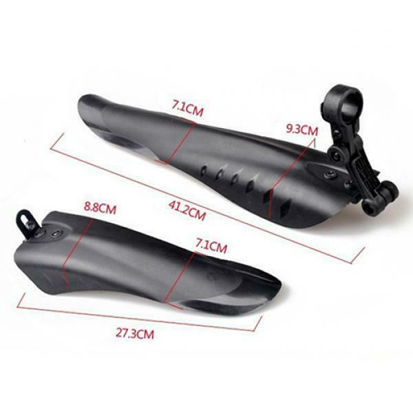Mountain Bike Bicycle Cycling Tire Front/Rear Mud Guards Mudguard Fenders Set