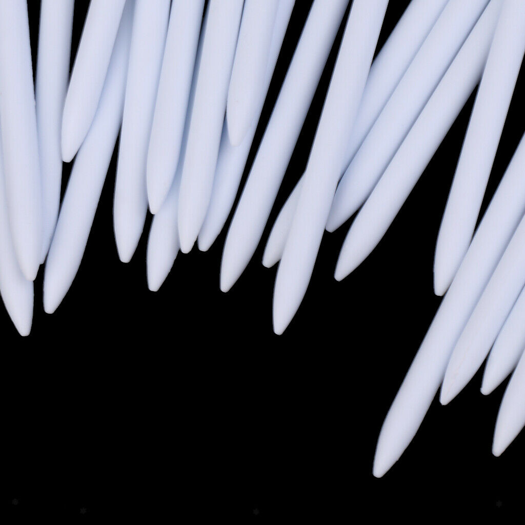 25 Pieces Durable 82mm Plastic Golf Tees Set Golf Accessories White