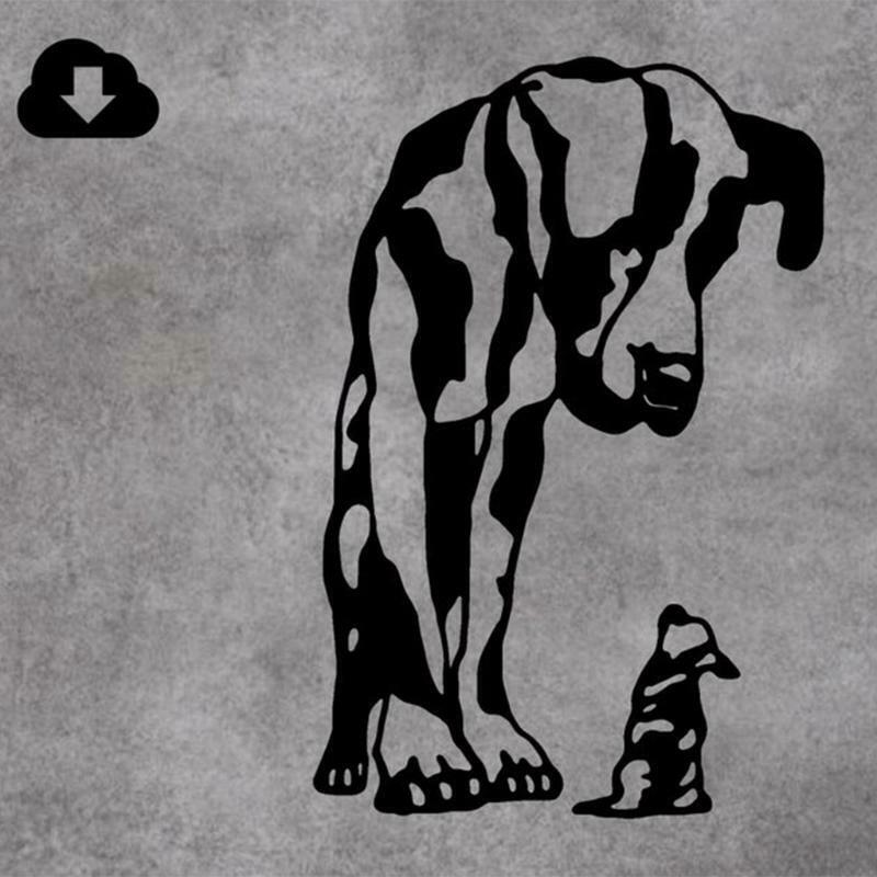 Dogs Metal Cutting Dies Stencil DIY Scrapbooking Album Paper Card Template Mold