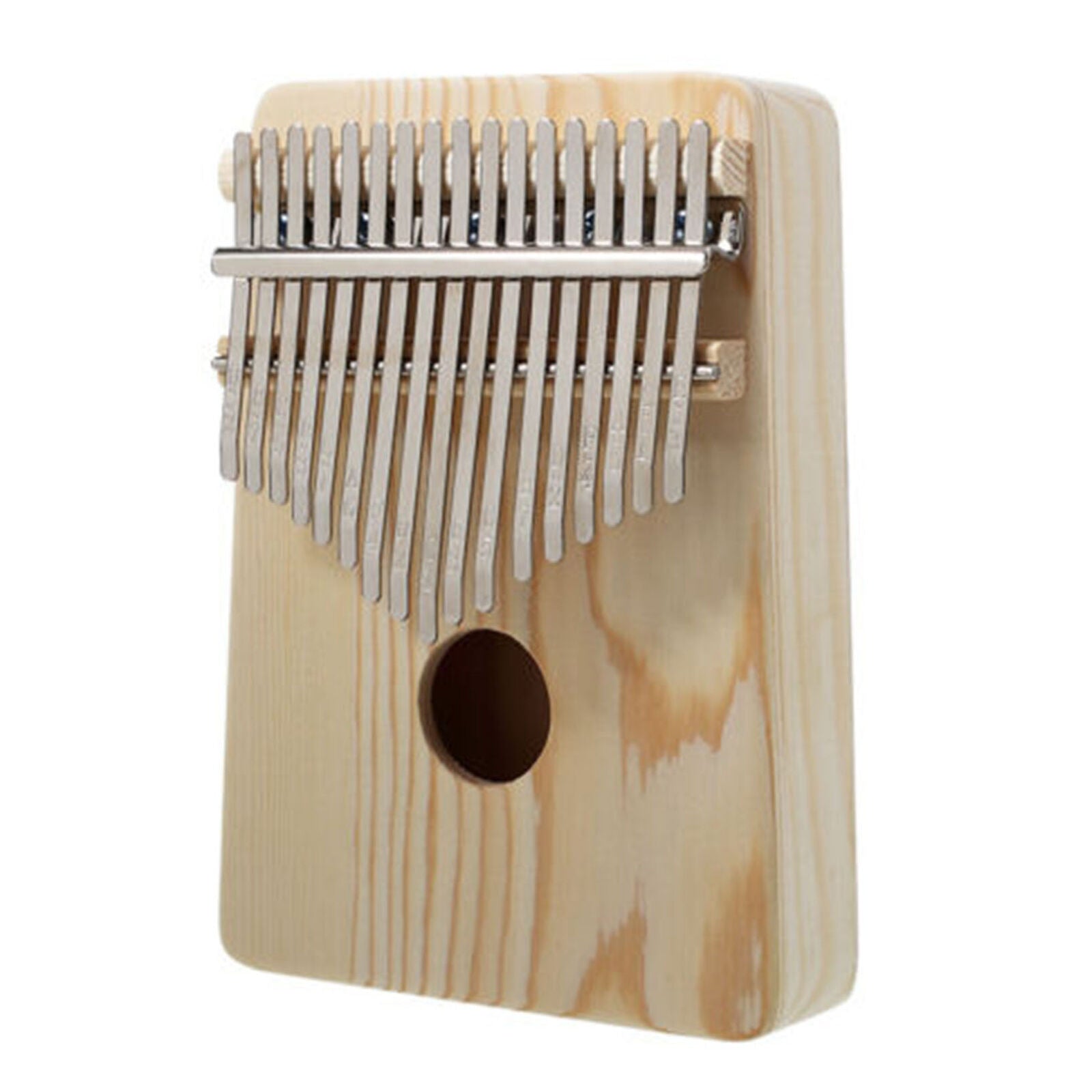 New 17 Keys Kalimba African Solid Mahogany Wood Thumb Piano Finger Percussion