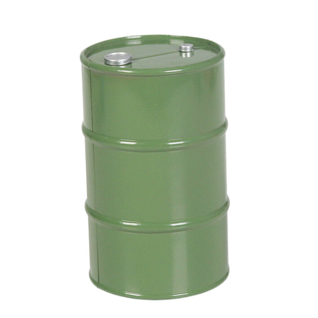 5 lot Simulation Oil Drums Set for 1:10 RC Crawler Car Decoration Accessory
