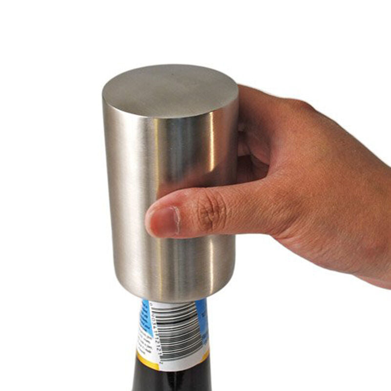 Easy Bottle Opener Stainless Steel Automatic Beer Cap Wine Bar Waiter Tool  Kt